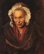  Theodore   Gericault Madwoman oil painting on canvas